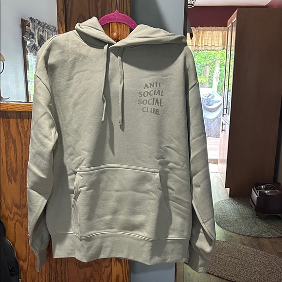 NWT Anti Social Social Club Hooded Swatshirt - Picture 1 of 9